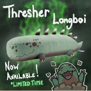 Thresher Makeship Deepwoken Longboi Plushie Roblox Lovecraftian Only 1500 Made
